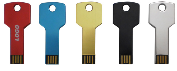 Key shape thumb drive