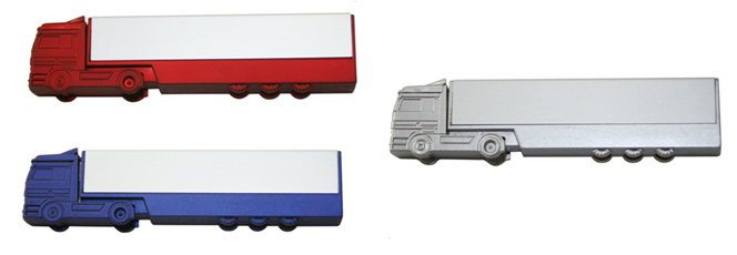 Truck shape thumb drive