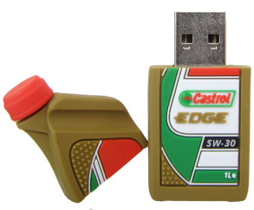 Custom-made thumb drive