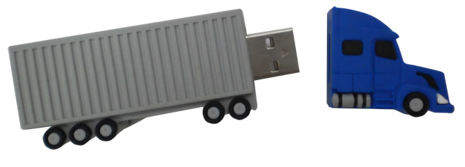 Custom-made thumb drive