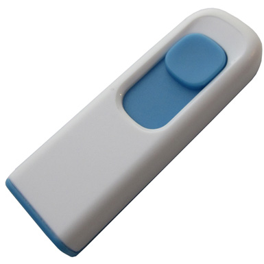 Sliding thumb drive