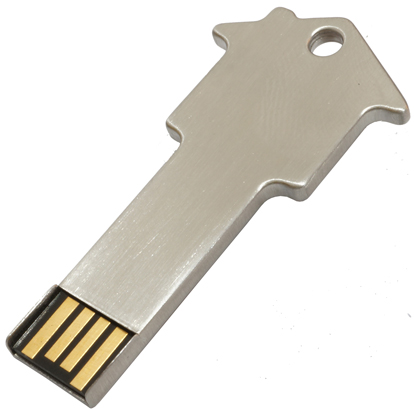 Key shape thumb drive