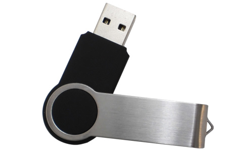 Swivel Metal thumb drive